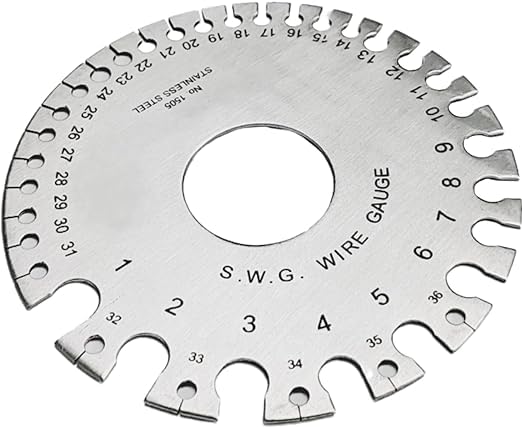Round Wire Gauge Standard Micro Meter Plate for Measuring-image-25