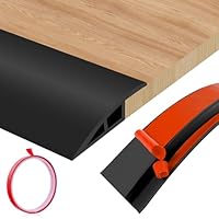 Übergangsprofil Doppelseitig Selbstklebend Türschwellen Leiste, PVC Übergangsleiste Boden zum Verbinden von Bodenfugen und Teppichschwellenübergang, Bodenfliesen