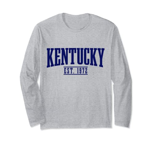 Kentucky Est. 1972 Añada Manga Larga