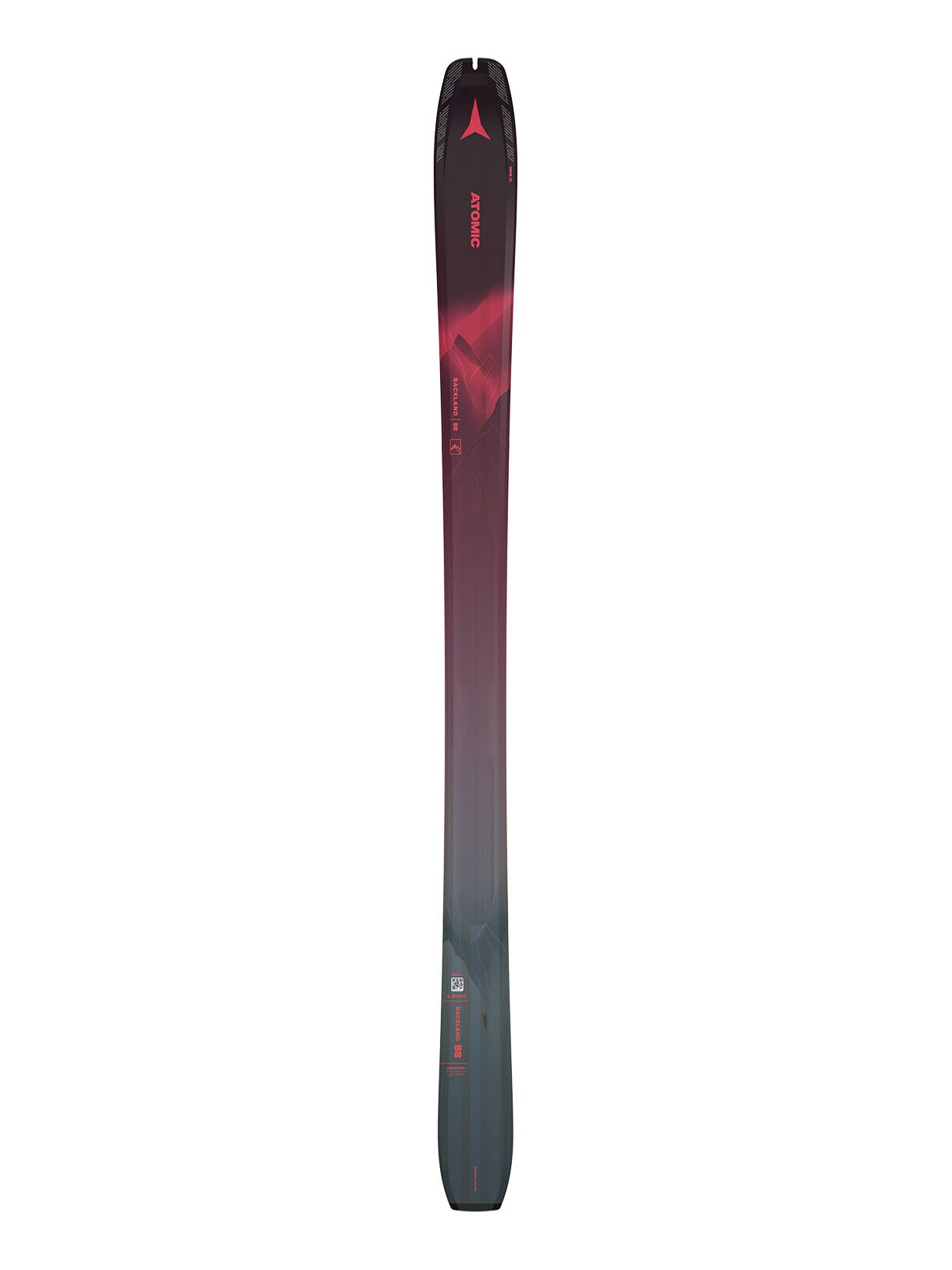 Atomic N BACKLAND 88 W Maroon Red/Gy