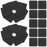 Toyvian Tiras Antideslustre de Papel Negro 30 Piezas para Almacenamiento y Conservación de Joyas en Tienda y Uso Multifuncional