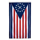 Cayyon Commonwealth Minutemen Flag Banner Outdoor Indoor Decoration Flag 3x5Feet Double Stitched Polyester with Brass Grommets