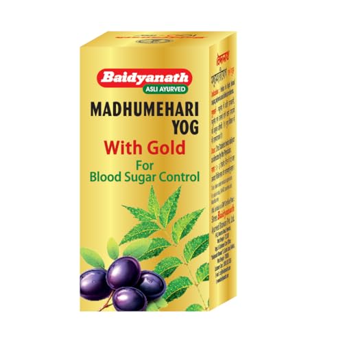 Image of Baidyanath Madhumehari Yog | Diabetes Care | Controls Blood Sugar Level Naturally | 100% Natural & Ayurvedic formulation - 30 Tablets