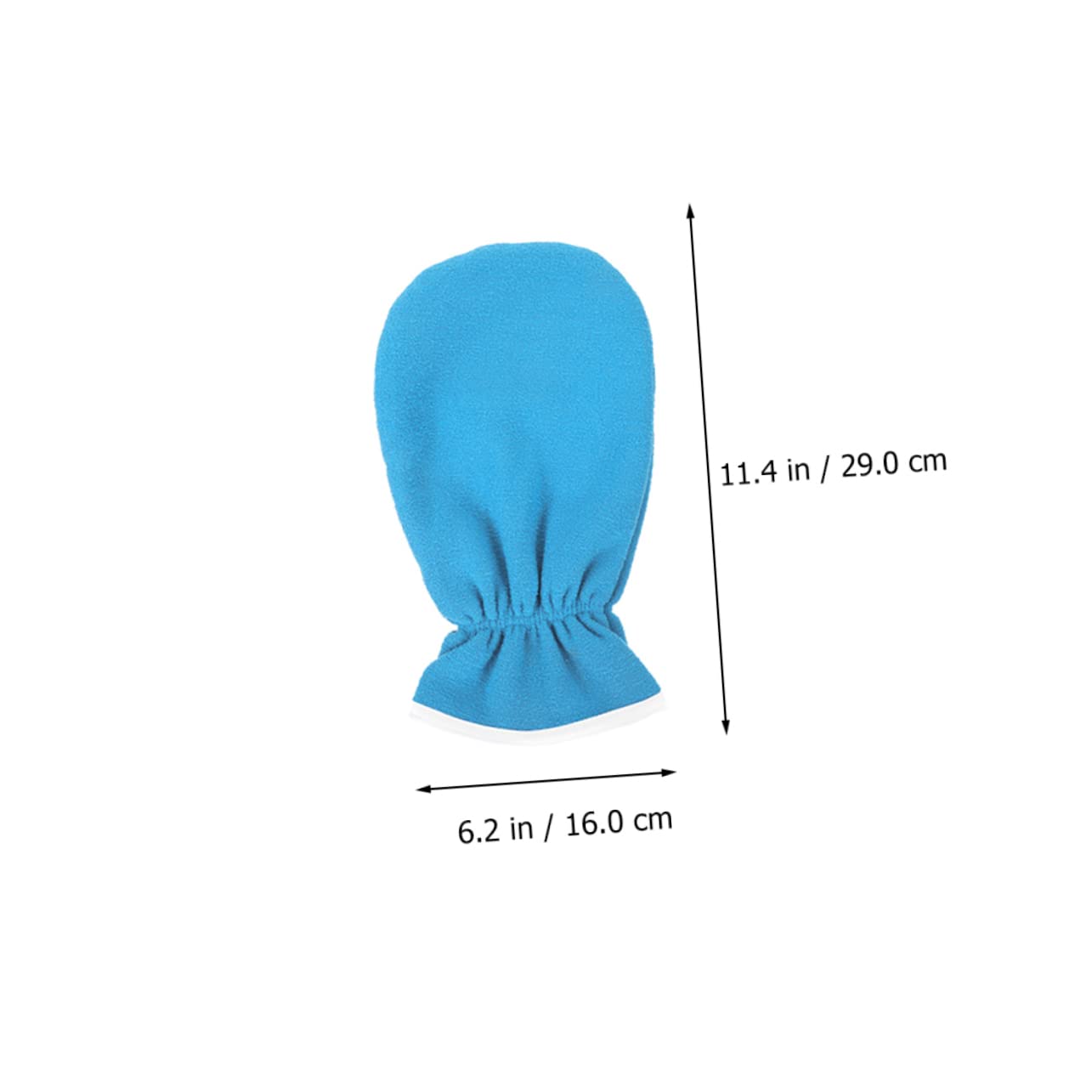 FRCOLOR 5paia Esfolianti Per Spa Essenziali Idratanti e Ristrutturanti Per Trattamenti Notturni Blu Della Per Secche e Screpolate