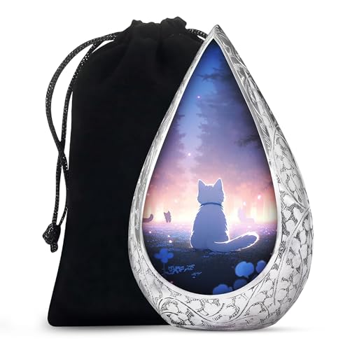 Remembrate Cat Large Urn for Ashes for Women & Men