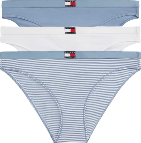 Slip femme Tommy Hilfiger en coton stretch premium pour un confort quotidien invisible