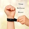 Aromatherapy Bracelet for Stress, Sleep & Focus Multi-Function Scented Acupressure Band Snap Technique for Mindfulness - Discreet - Slip On