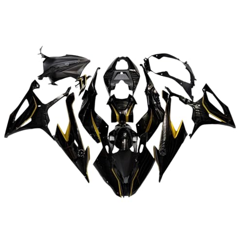 Gloss Black Gold ABS Plastic Fairing Kit For BMW S1000RR 2019 2020 2021 2022 Fairings Injection Motorcycle Bodywork Body Kit Body Frame Body Cowl