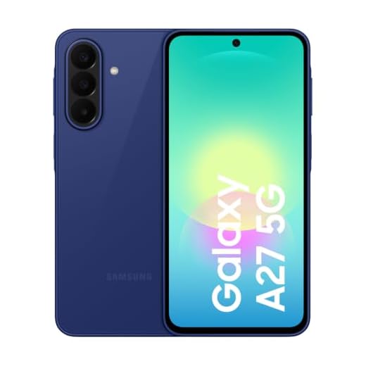 Samsung Galaxy A27 5G Smartphone mit KI-Funktionen, Handy, Blue, 128 GB