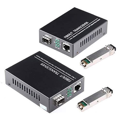 Gigabit SFP to Ethernet RJ45 Media Converter WIth 1.25G/s DDM SMSF Bidi Transceiver LC Optical Interface 10/100/1000Base-Tx to 1000Base-SX 20KM (1-1 Pair-Converter & Module)-image-41