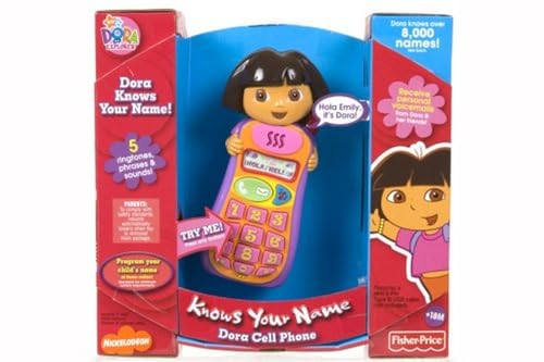 Fisher Price Dora Knows Your Name Cell Phone