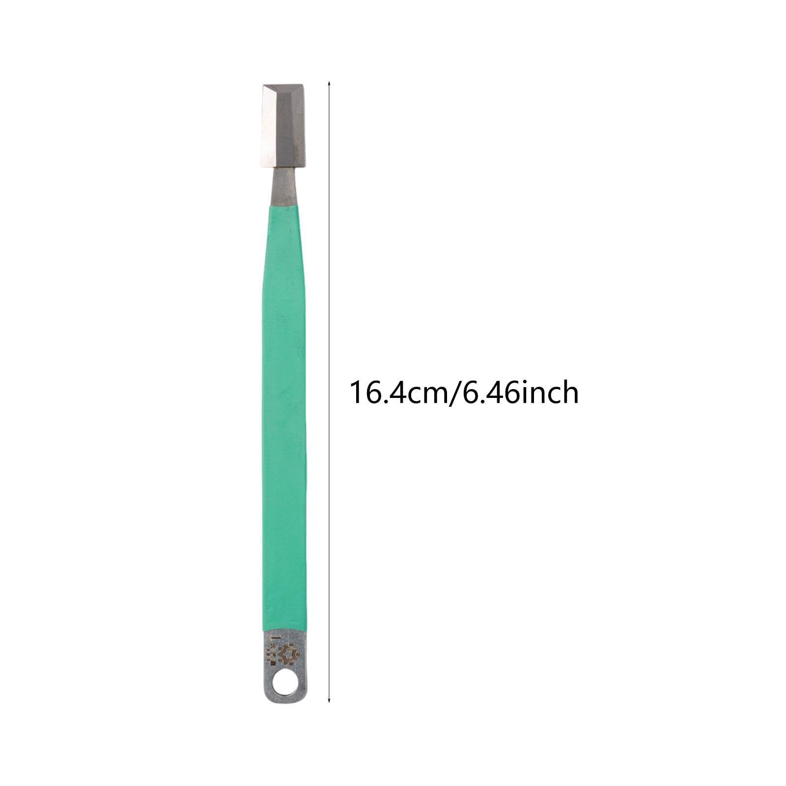 perfk Herramienta para Esculpir Arcilla, Cuchillos de Corte, Herramientas multifuncionales de cerámica Lisa, Suministros de cerámica para Esculpir, tallar y, 1