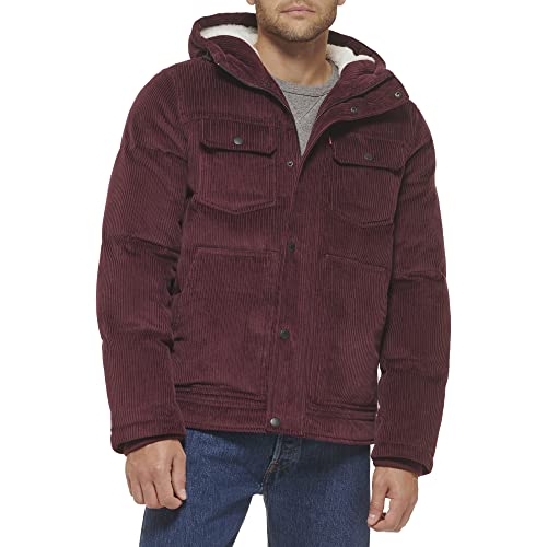 Image of Levi's Men's Performance Hooded Puffer Trucker Jacket (Regular & Big & Tall Sizes)