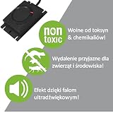 ISOTRONIC Ultradźwiękowy odstraszacz kun do samochodu 12V – Zgodny z CAN-BUS – Podłączenie do akumulatora – Skuteczna ochrona przed gryzoniami – Zasięg 40 m² (1 sztuka)