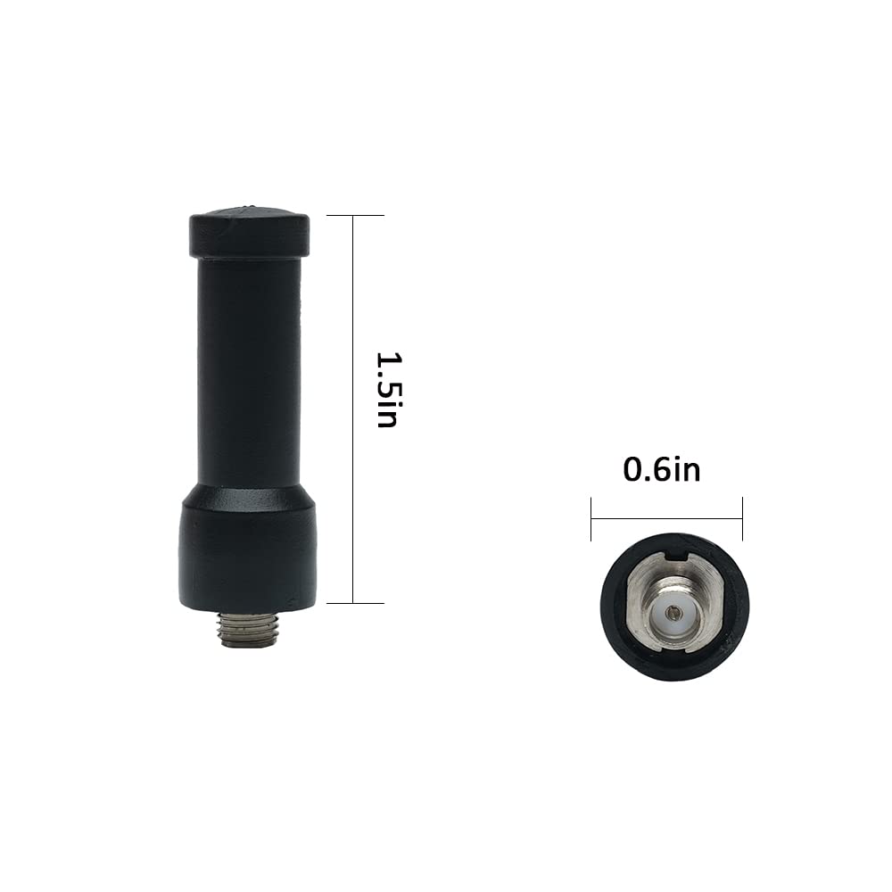 Lot de 20 antennes UHF 400-470 MHz SMA femelle pour talkie-walkie BaoFeng UV-5R BF-F8HP BF-888S Arcshell AR-5RM Kenwood TK-3140 TK-3170 TK-3160