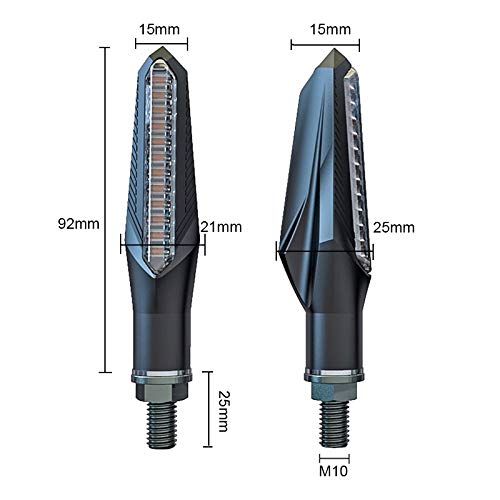 Clignotant pour moto indicateur LED pour MP3 500 et Liberty 125