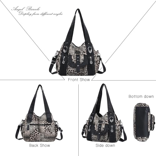 Image of Angel Barcelo Hobo Bag for Women Crossbody Purse and Handbags Shoulder Bags