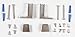End Panel Bracket, Stainless Steel