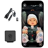 ポップニート ちゃいモニ２ 常時給電セット スマホで見える 車 ベビーモニター CHM-F505