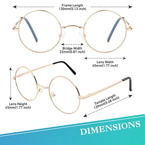 Image of CGID Retro Round Polarized Sunglasses Men Womens Circle Hippie Shades E01