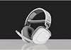 Corsair HS80 RGB Wireless Gaming Headset, Dolby Atmos, Spatial Audio, Slipstream Technology, Dynamic RGB Lighting, Discord Certified, PC/Mac/PS5 vs PS4 Compatible, White (CA-9011236-EU)