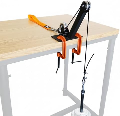 Arm Wrestling Pulley Training System Kit for Table - Professional...