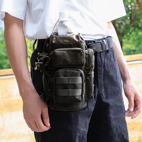 Porte-bouteille avec sangle et poches multiples imperméable - 2