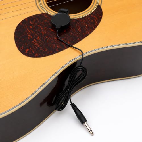 JUAREZ JRZ-CLP-AMP Acoustic Guitar Clip-On Pickup Amplifier, Pass...