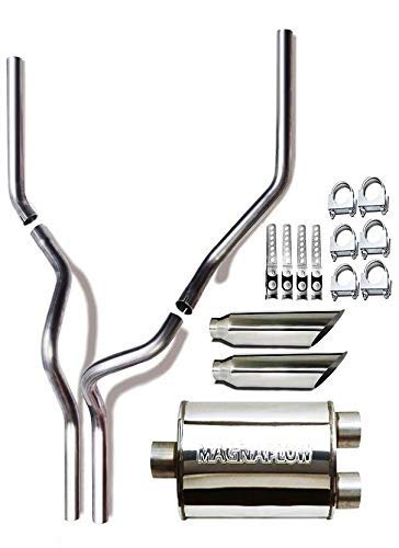 Dual With kit Magnaflow Muffler fits Chevrolet GMC Silverado 1999-2008