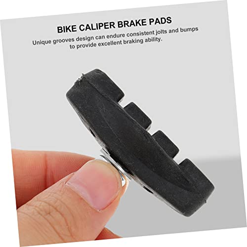 Besportble 10 Sets Brake Pads Bike Parts Cycling Accessories Folding Bike Brakes For Bikes Rubber Brake Pads Cycle Brake Pad Bike Caliper Brake Pads Cycle Bike Brake Pad Bicycles Brake Blocks #TOP5