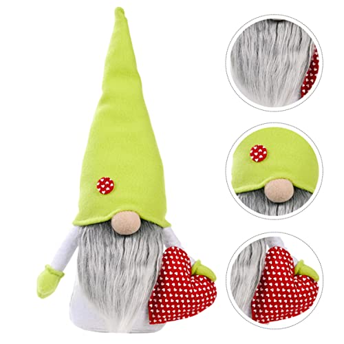 ABOOFAN Top de barba de pelúcia para mães adorável nisse decoração artesanal mãe escandinava mesa po