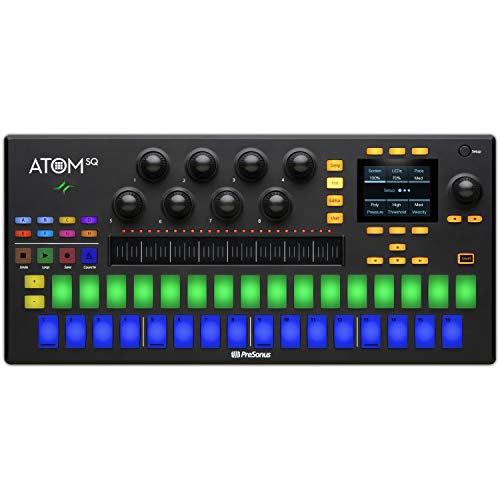 Presonus Atom SQ Hybride MIDI-toetsenbord/Pad Prestaties en Productiecontroller