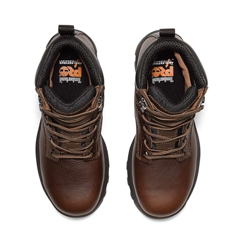 Timberland PRO Timberland PRO Women's TiTAN EV 6 Inch Composite Safety Toe Insulated Waterproof Industrial Work Boot, Coffee Tailgate Brown, 11W
