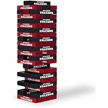 Wild Sports NFL Atlanta Falcons Table Top Stackers Game , 3" x 1" x .5"