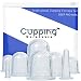 Cupping Warehouse TM GRIP Classic 8 Silicone Cupping Therapy Sets for Professional and Home Use Chinese Silicone Massage Cups with Face and Body Decompression Anti Slip Suction Cups