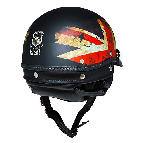 Capacete Kraft Esporte Inglaterra - Preto/M