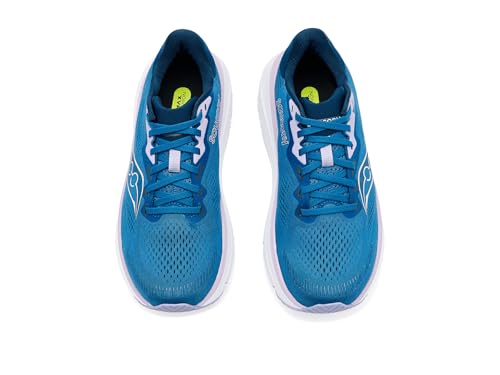 Saucony Women's Guide 19 Sneaker, Sail/Orchid, 8 Wide by Saucony - Used condition - Image 3