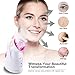 Facial Steamer Nano Ionic Face Steamer Skin Warm Mist Moisturizing Face Steamer Hot Mist Skin Moisturizing Opening Skin Pores Removing Blackhead Home SPA with Free 5 PCS Blackhead Extractor Kit