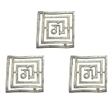 TREEMAISON Vastu Blei Gaa Helix | 3 Stück | Vastu Dosh Korrektur & Zonenausgleich für Zuhause & Büro | MahaVastu Abhilfe | Helix Remedy