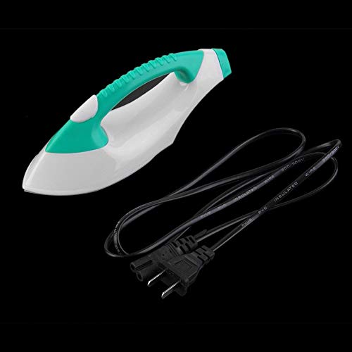 graceUget Mini Portable Electric Steam Iron Dustproof Household Flatiron Travel Temperature Control Electric Iron For Clothes