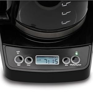 Capresso 5-Cup Mini Drip Coffee Maker, Black and Stainless Steel Capresso 5 Cup Mini Drip Coffee Maker Black and Stainless Steel