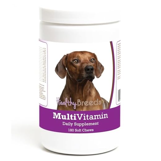 Healthy Breeds Rhodesian Ridgeback Multivitamin Soft Chew for Dogs 180 Count