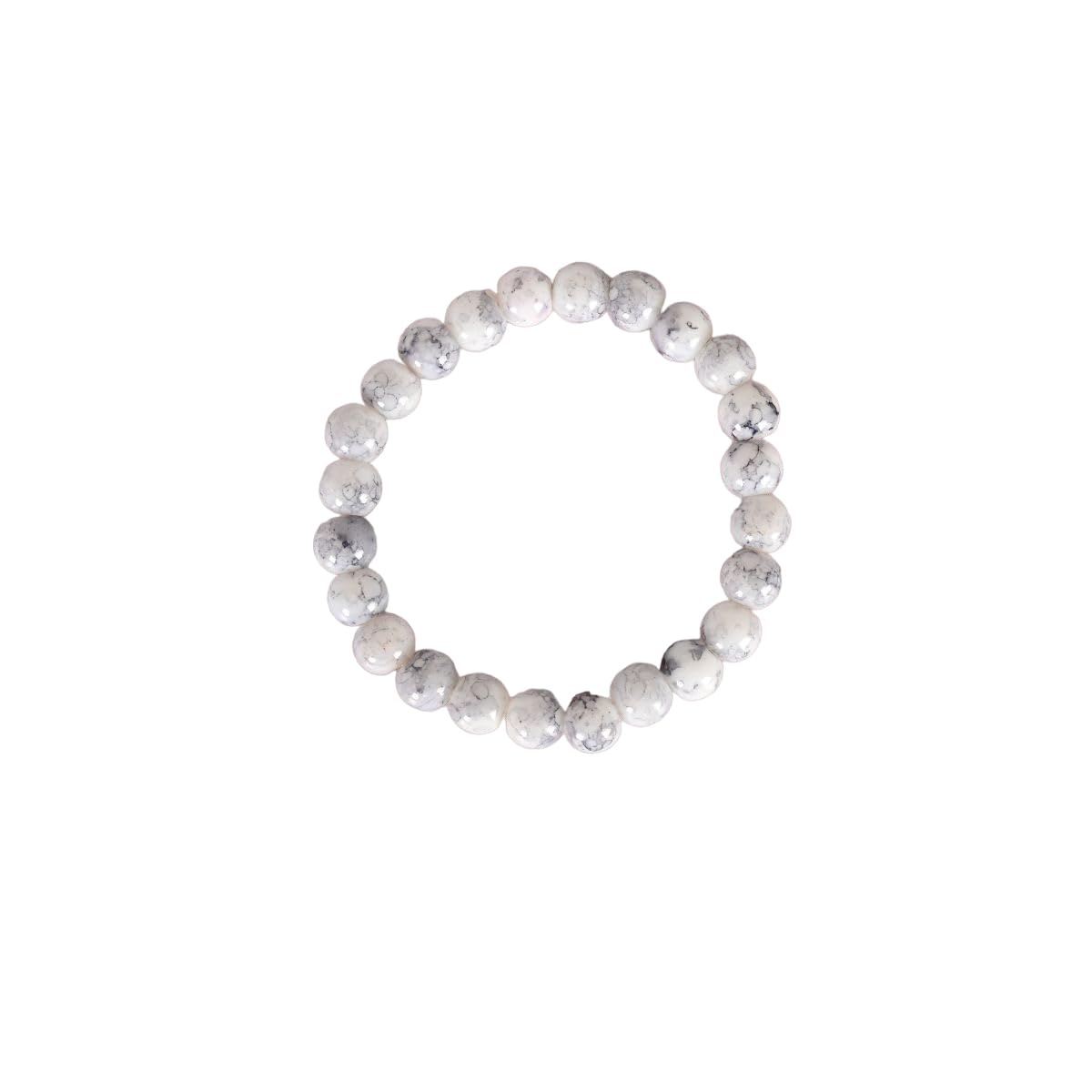 NVR Marbel White crystal bracelet (B0CJYB8W13) Amazon Price History, Amazon Price Tracker