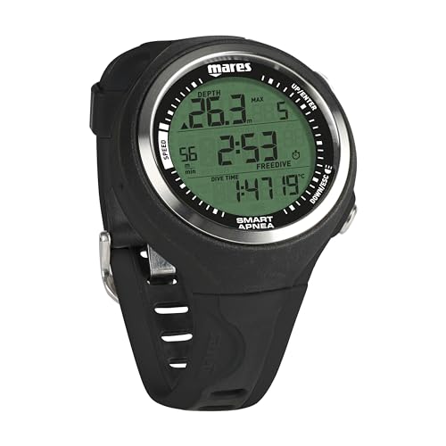 Mares Smart Apnea Computadora, Adultos Unisex, Negro, Talla única