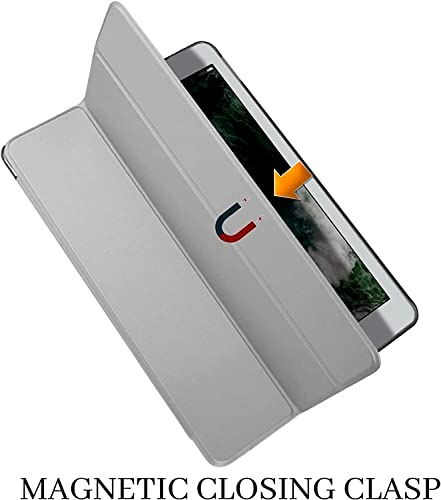 Smart Case for iPad Mini 1, 2 & 3 (2012, 2013, 2014) Magnetic Cover with Auto Sleep/Wake Function (Gray) - Image 4