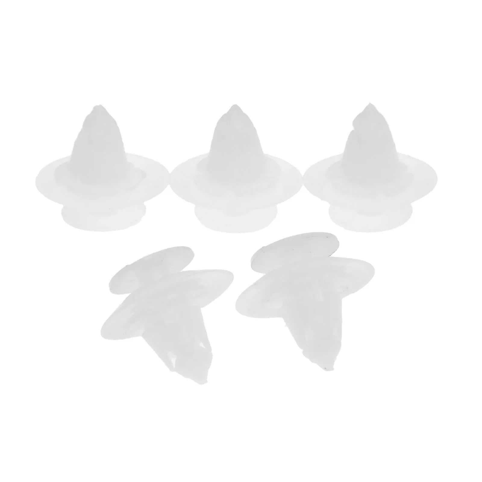 YTQMoreBNZ 10PCS Wheel Arch Trim Clips Front Wing Rear Quarter Bumper Car Retainer Rivet Plastic Fastener For FORD KA