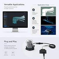 youyeetoo YDLIDAR TW3 Unterwasser-Lidar Sensor Modul 5m Reichweite, IP68 wasserdicht, 360° Scan, TOF, Unterstützung für ROS1/ROS2, für Reinigungsroboter Navigation & Hindernisvermeidung – Ansicht 8