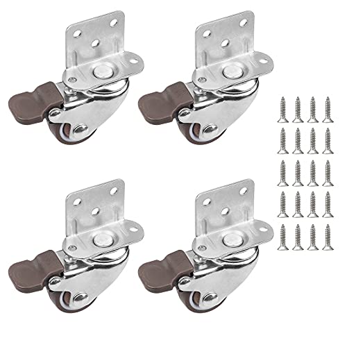Ruedas para Muebles con Freno Pequeñas Marca DBREAKS
