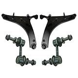 Front Suspension Kit Control Arm with Ball Joint Sway Bar Stabilizer Link Compatible with 2006-2007 Subaru B9 Tribeca 2008-2014 Tribeca