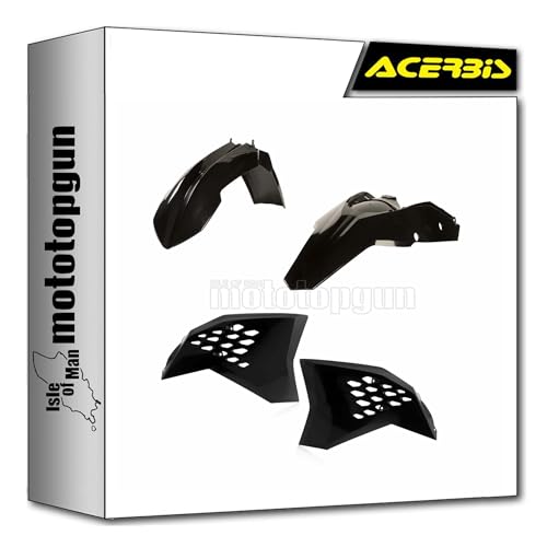 Cache carenage noir Acerbis contre casse plastique KTM EXC-F 450 2010